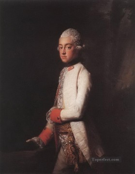 prince george augustus of mecklenburg strelitz Allan Ramsay Portraiture Classicism Oil Paintings
